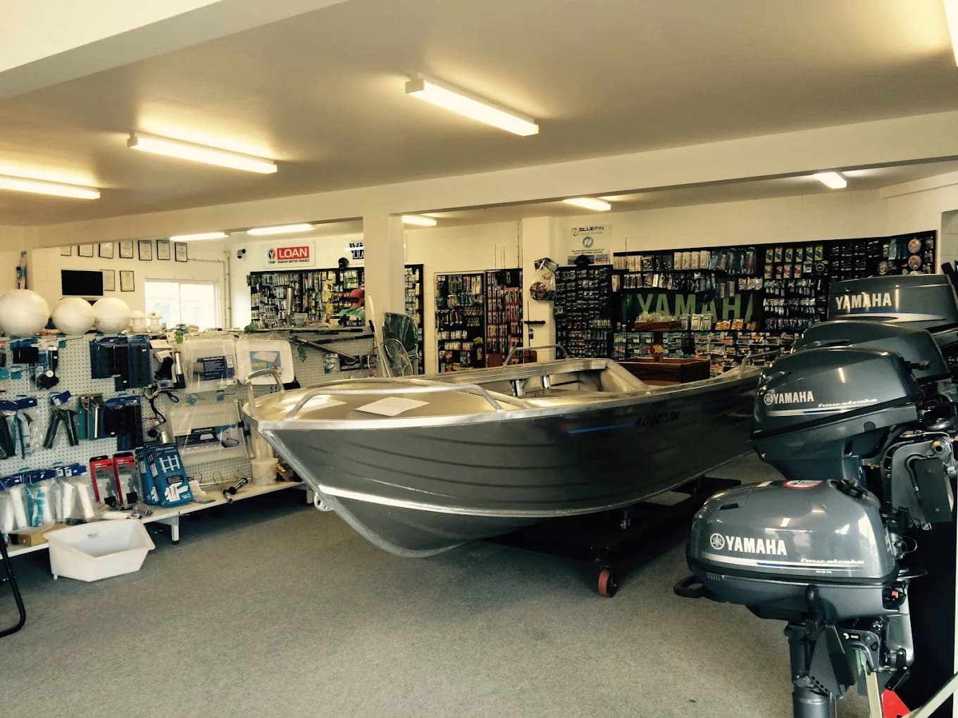 New Yamaha outboard motors on display at North Coast Yamaha Billinudgel