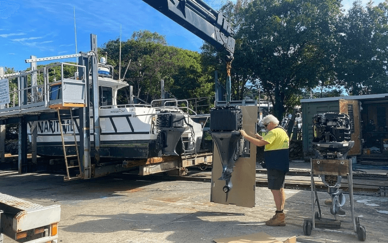 NSW Maritime Noosa Cat 3000 Repower